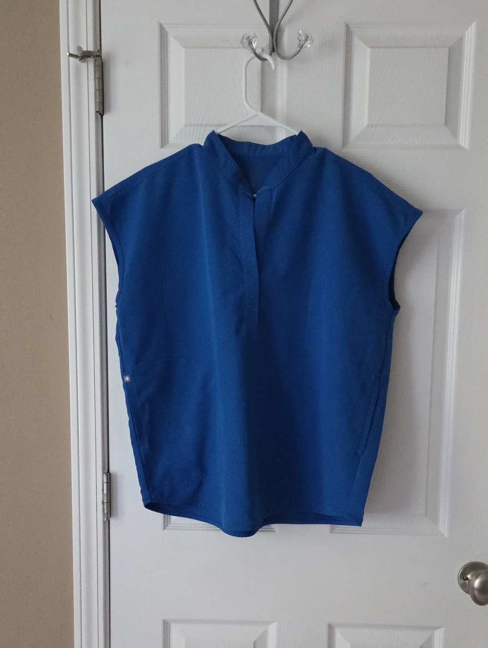 Figs Royal Blue Rafaela Women's Scrub Top
